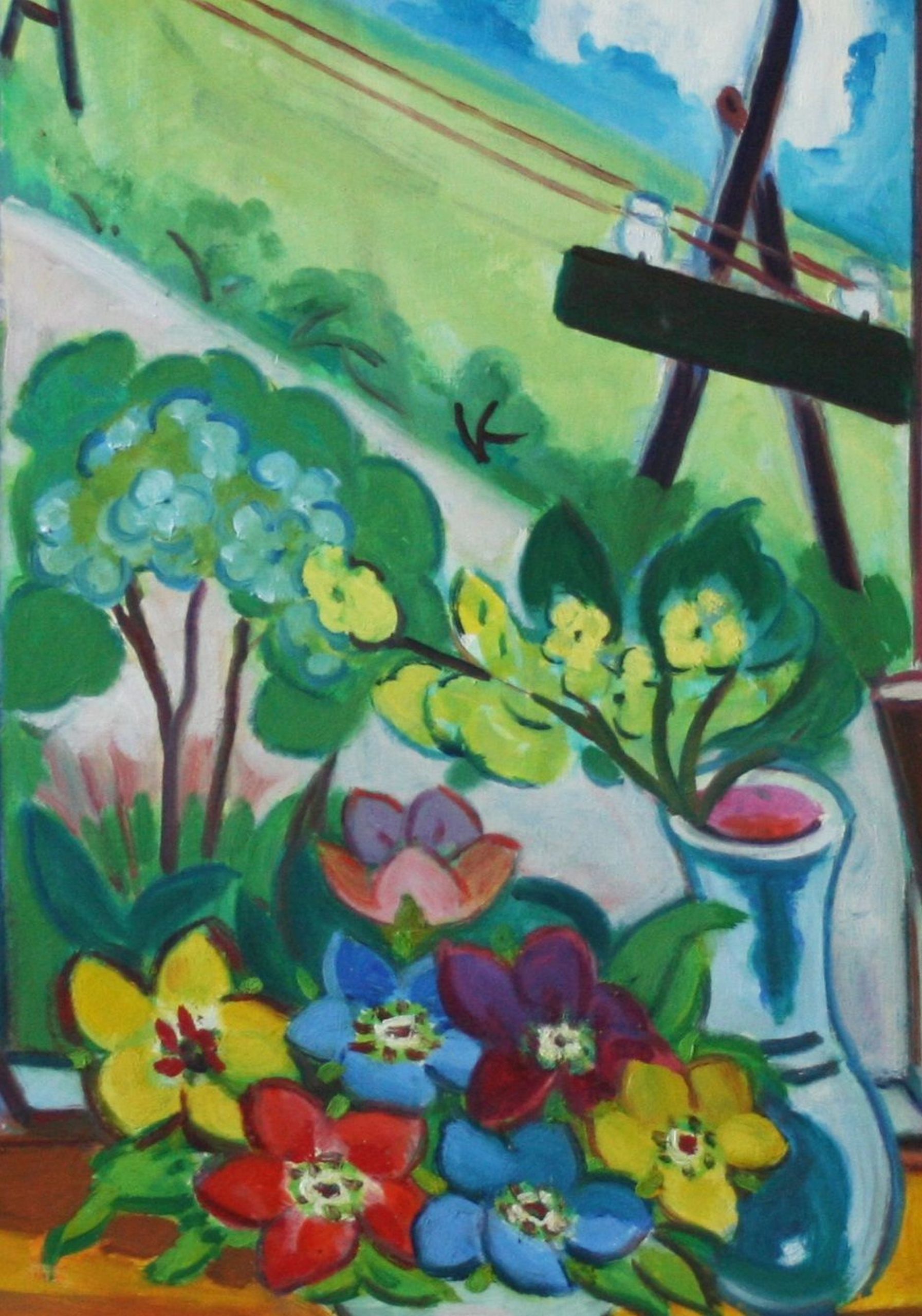 Rudolf Richly-Blick aus dem Fenster