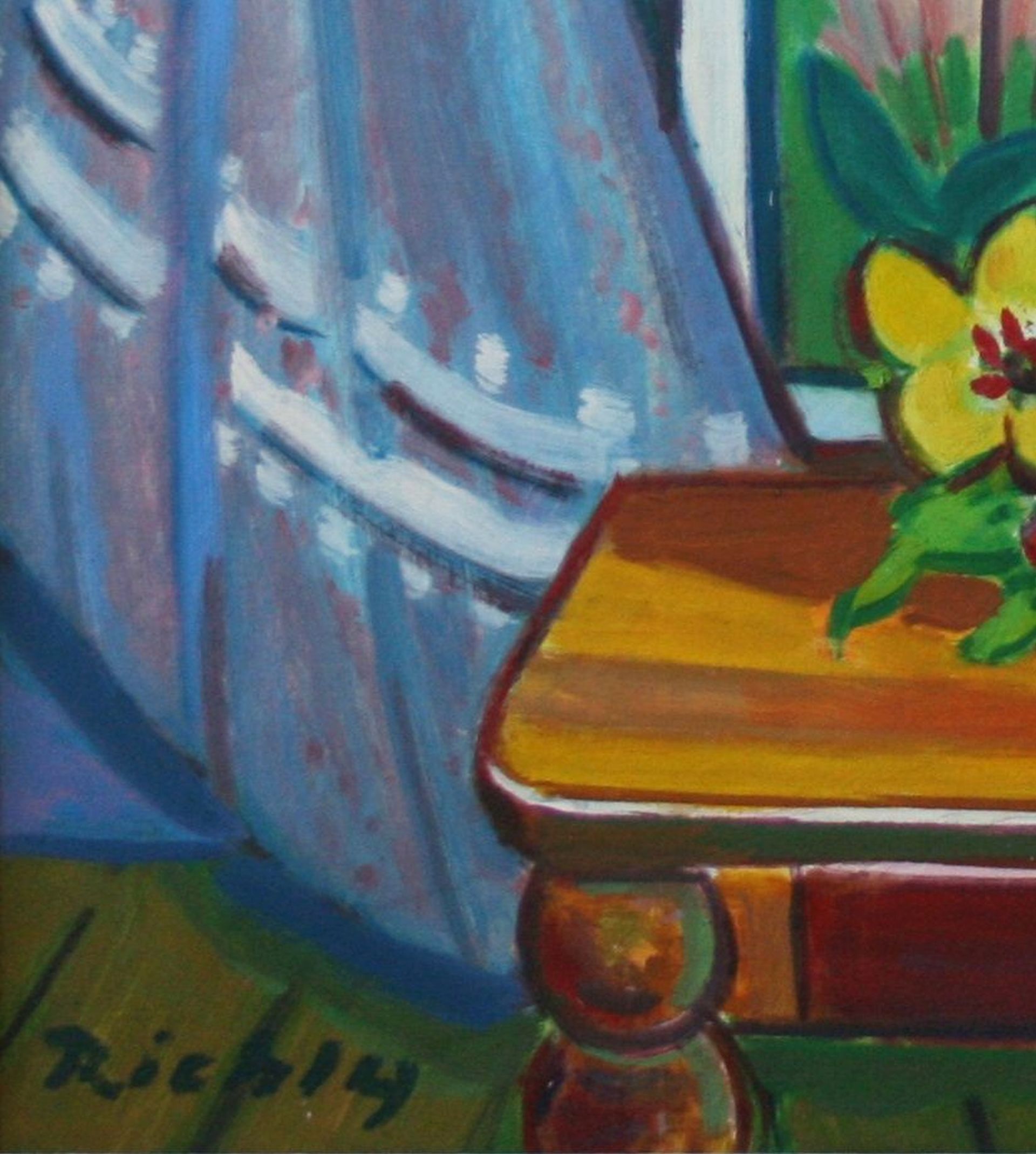Rudolf Richly-Blick aus dem Fenster