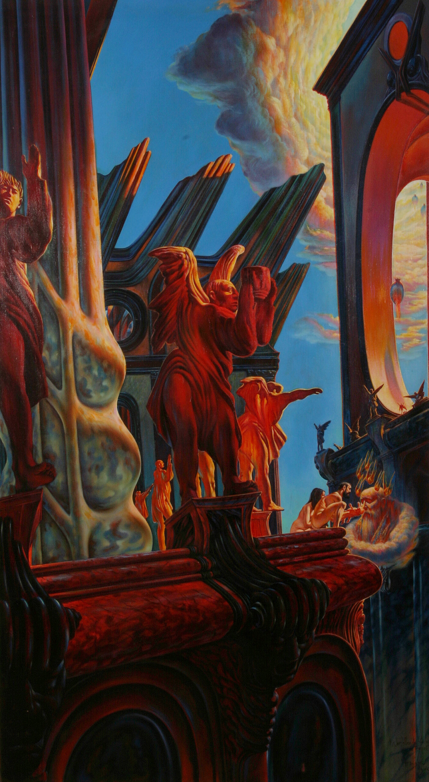 Fritz Aigner-Darbringung des Kindes im Tempel