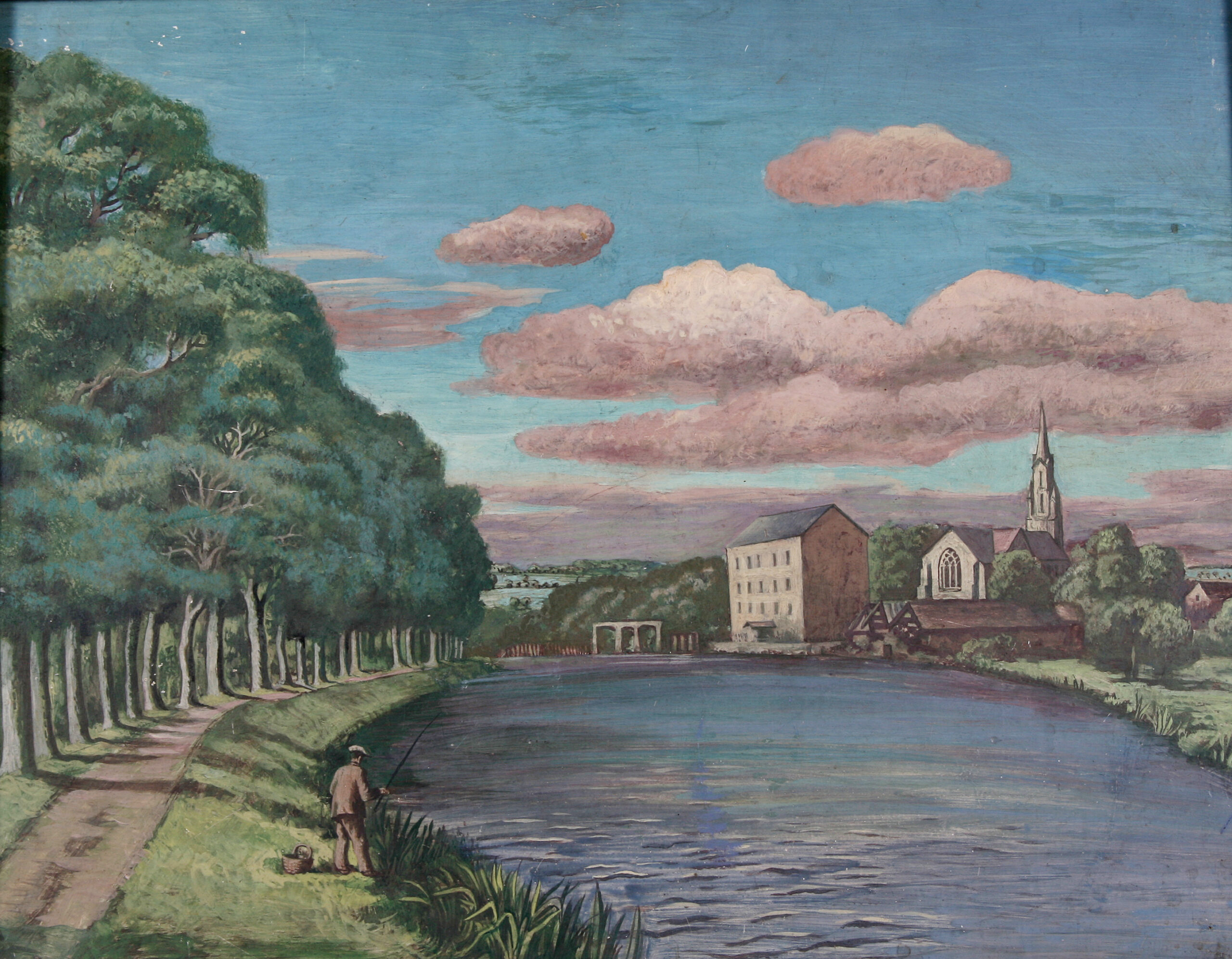 August Wilhelm Dressler-Landschaft aus der Bretagne