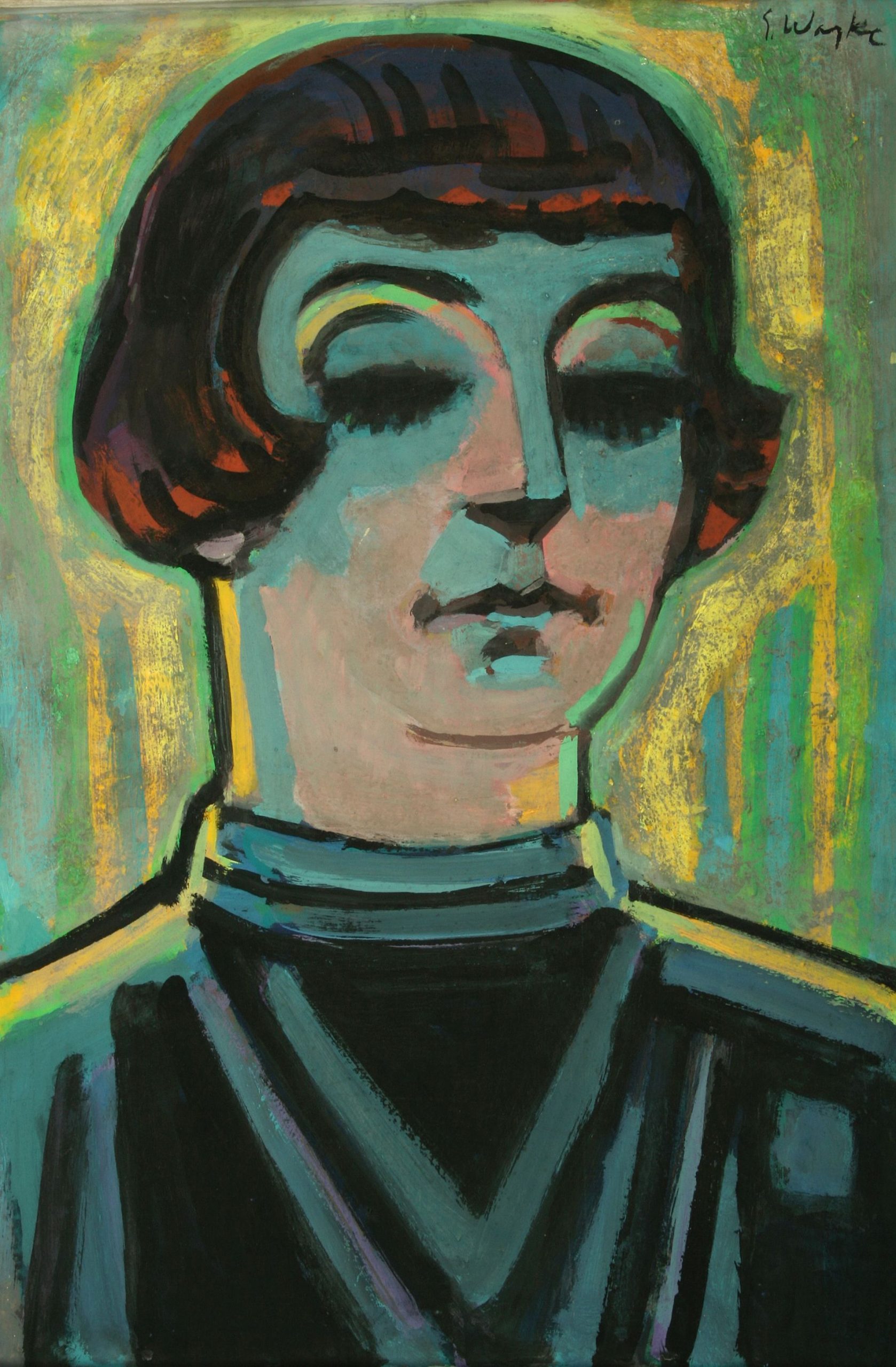 Erich Waske-Portrait Ursula