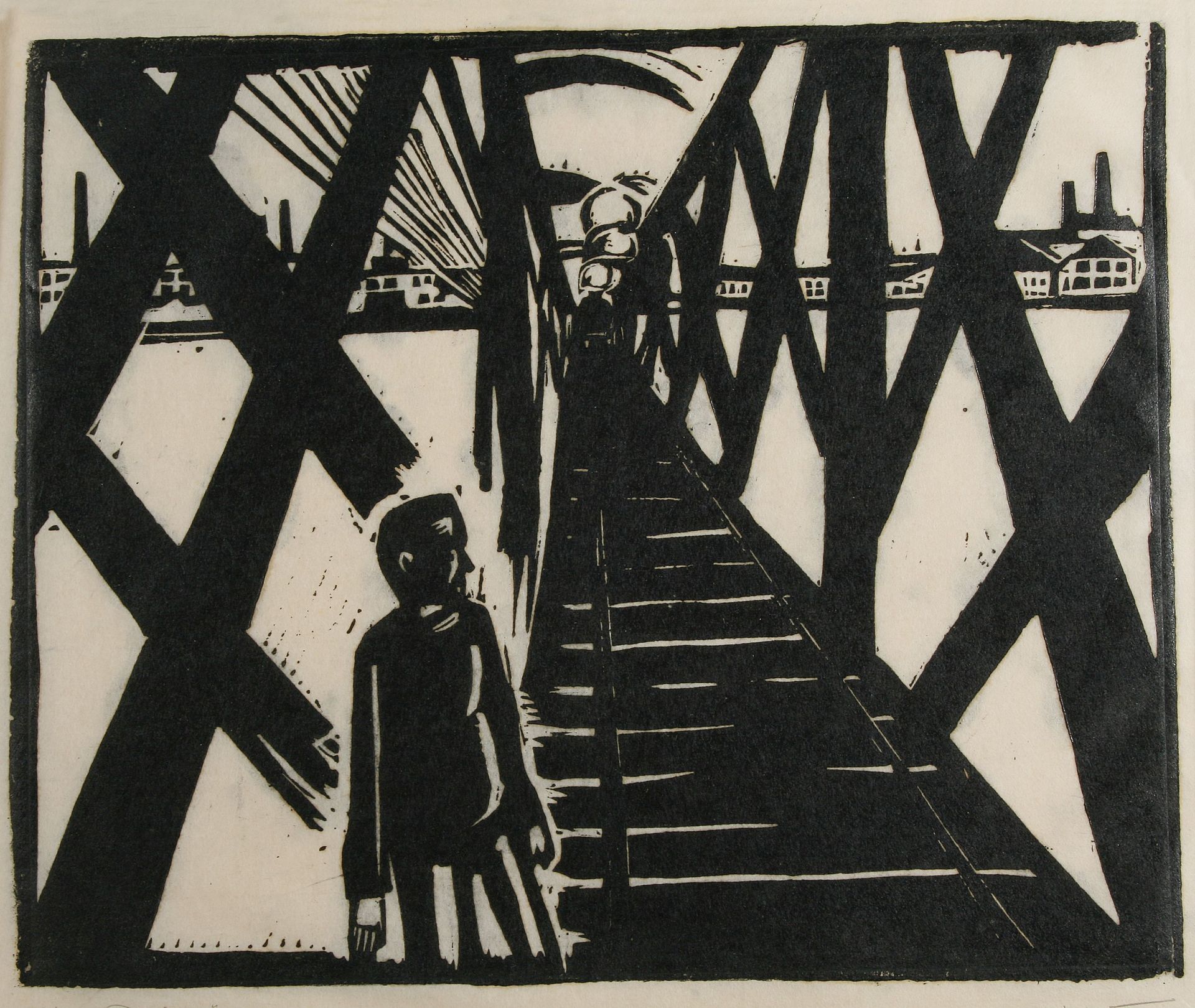 Otto Lange-On the bridge