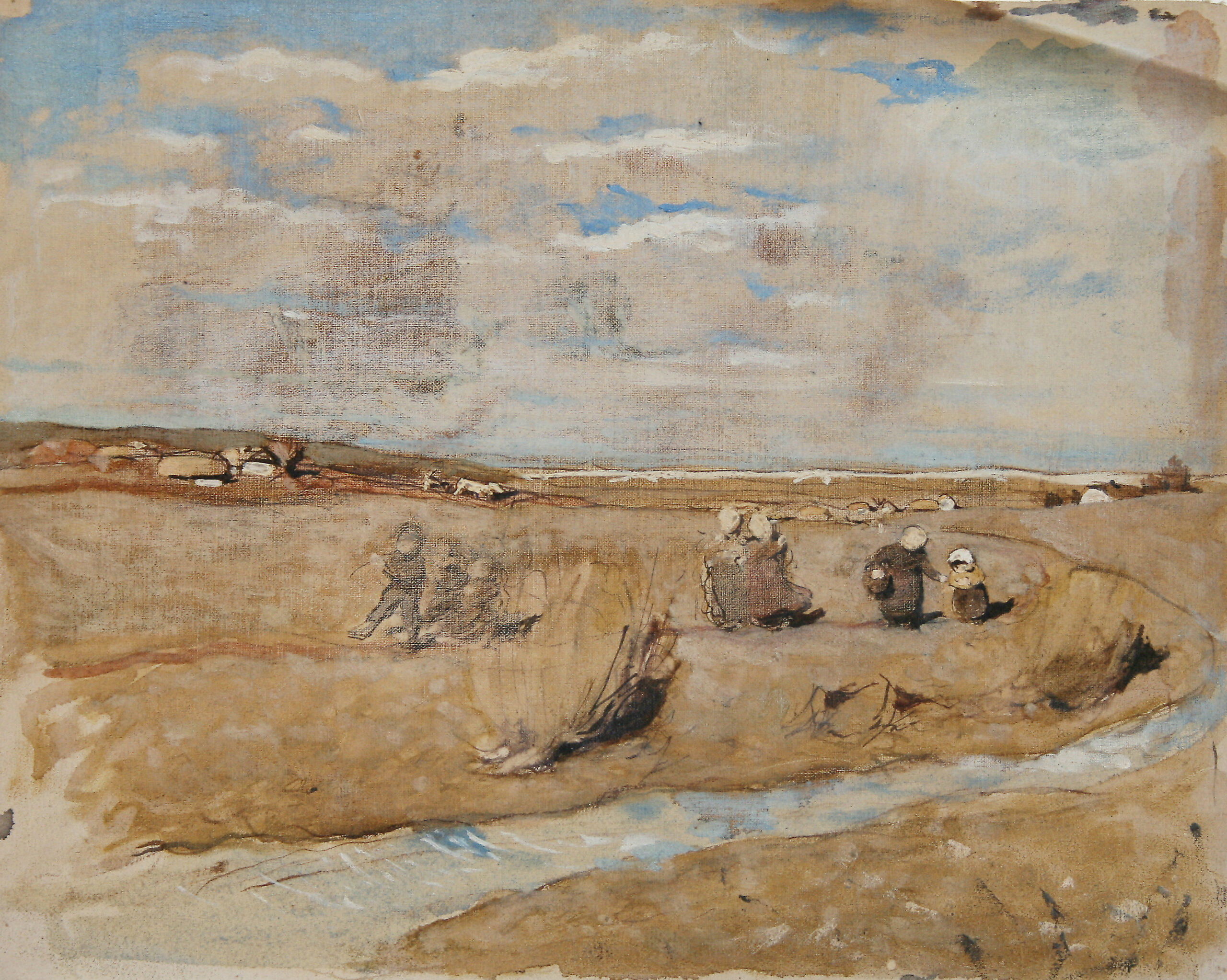 Krause Heinrich-Leute auf dem Feld