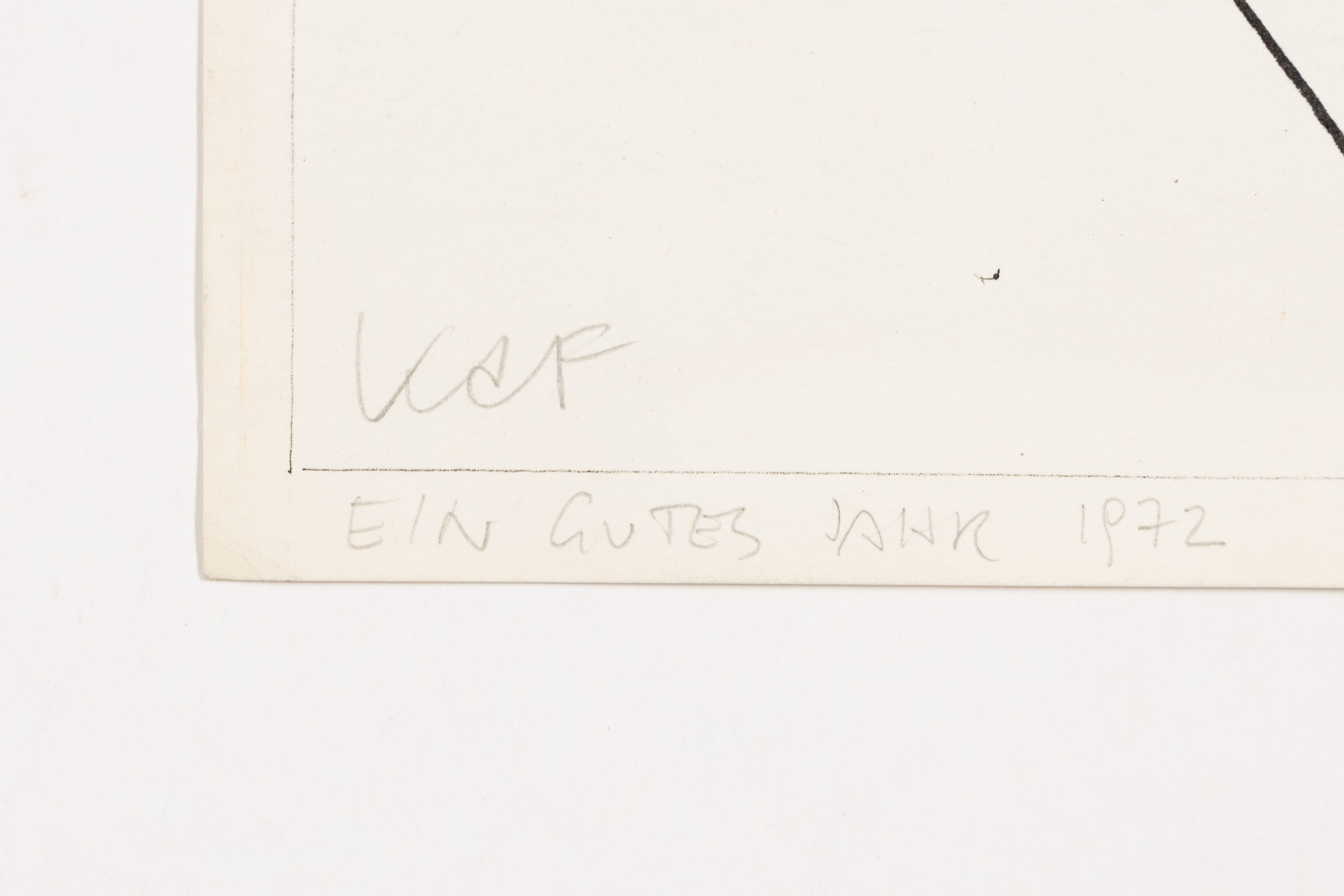 Karl Anton Fleck-Ein gutes Jahr, 1972