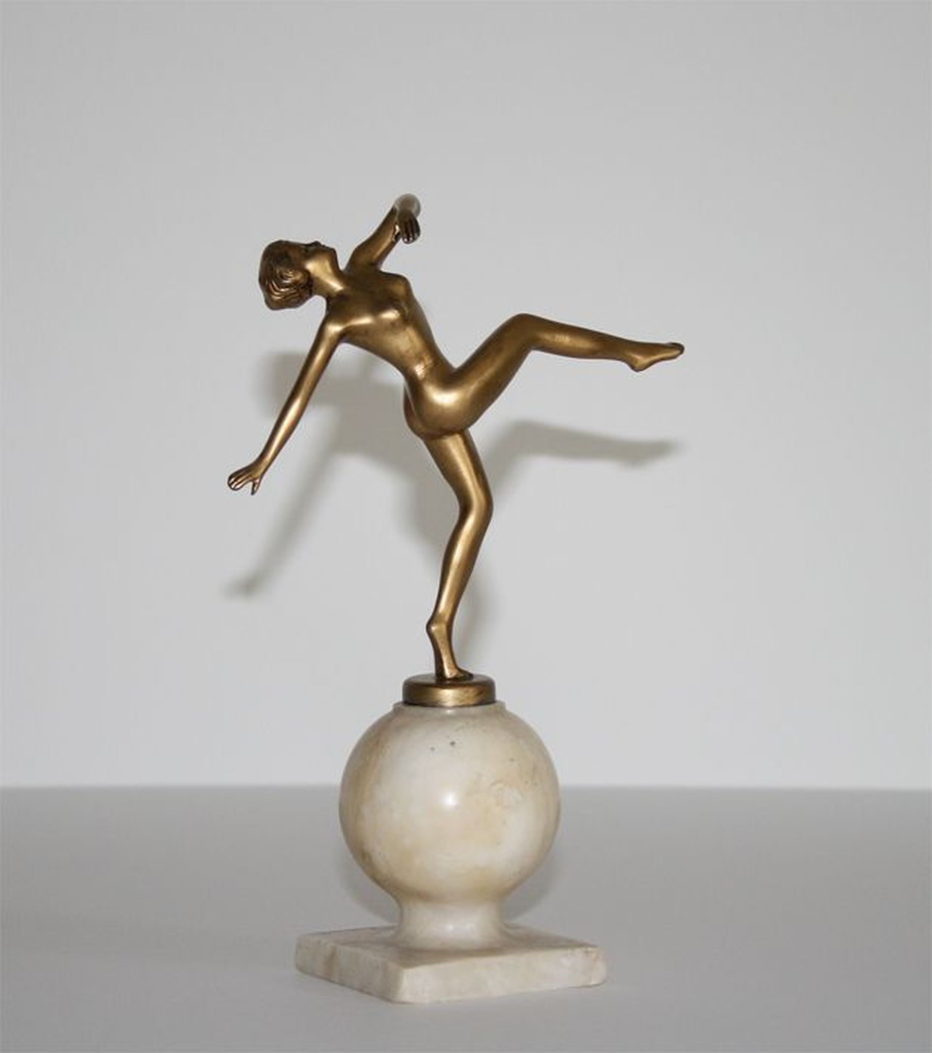 Josef Lorenzl-Dancer with raised leg