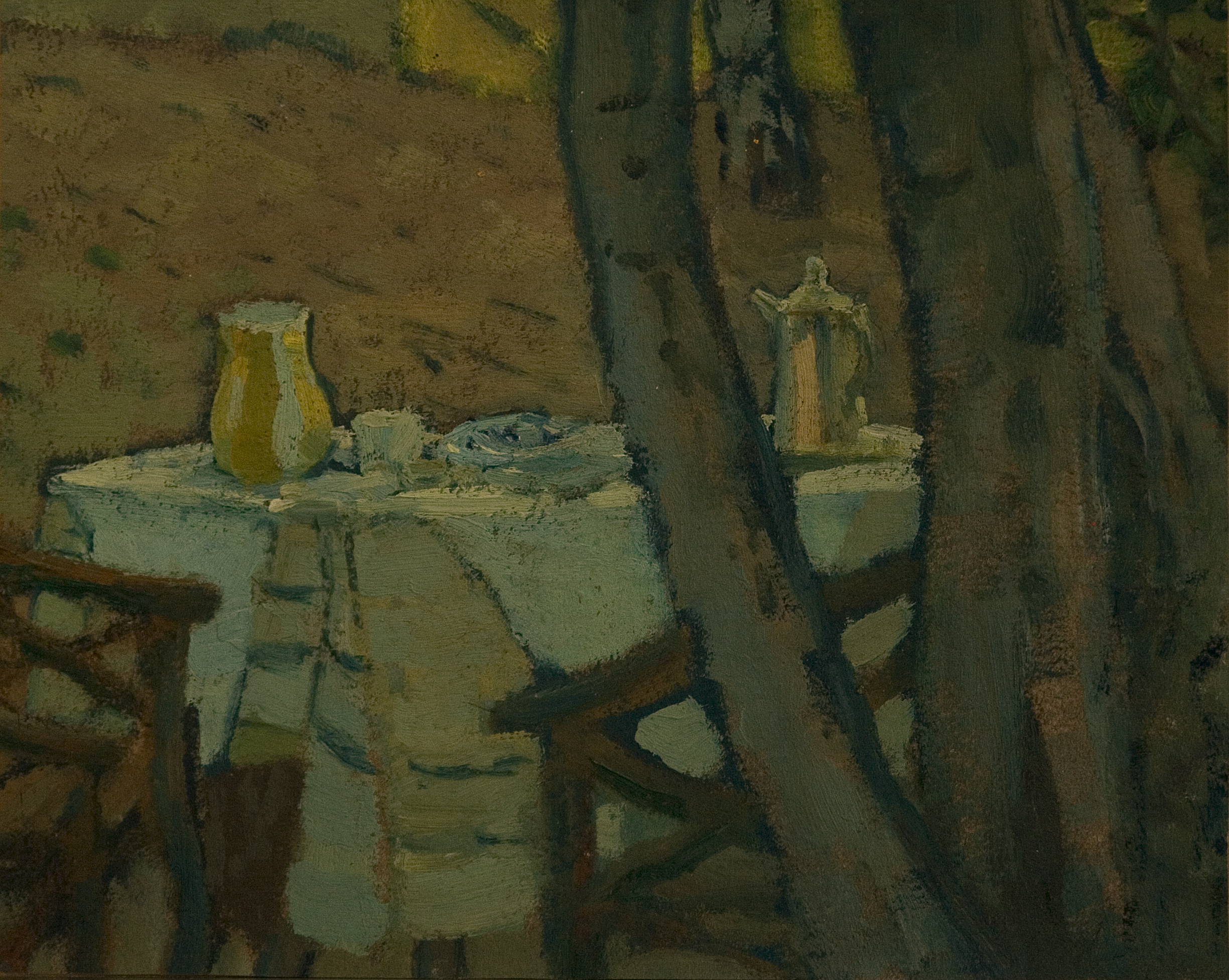 Ludwig Baehr-Gedeckter Tisch