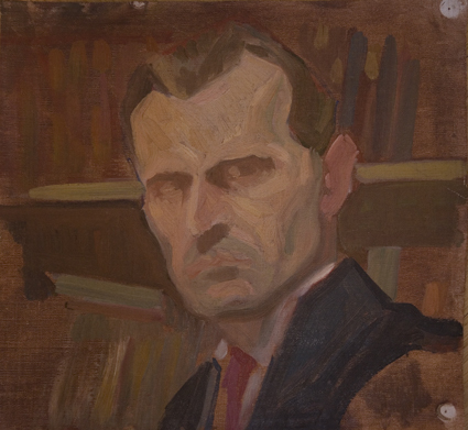 Ludwig Baehr-Portrait eines Mannes