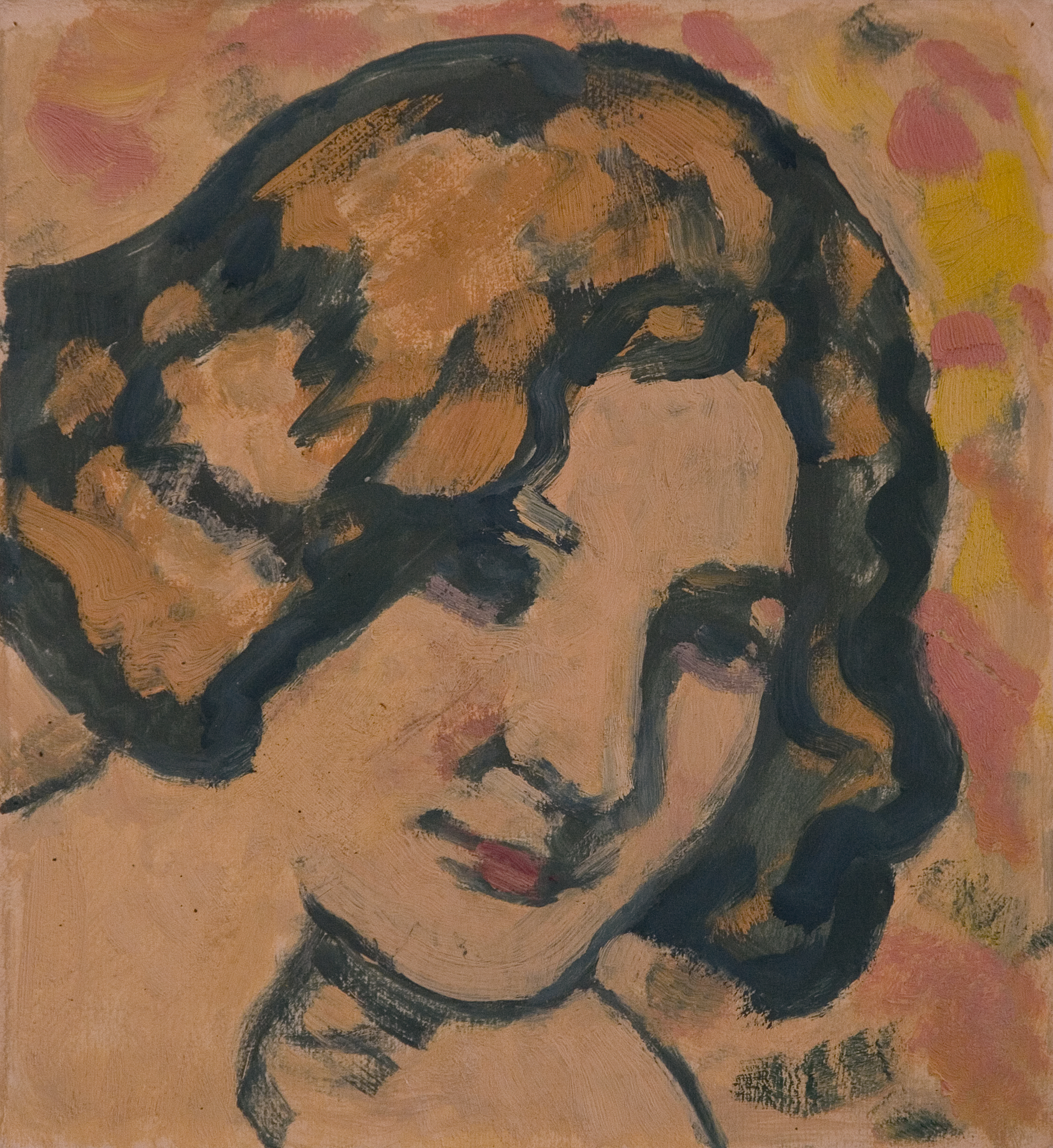 Ludwig Baehr-Portrait einer jungen Frau