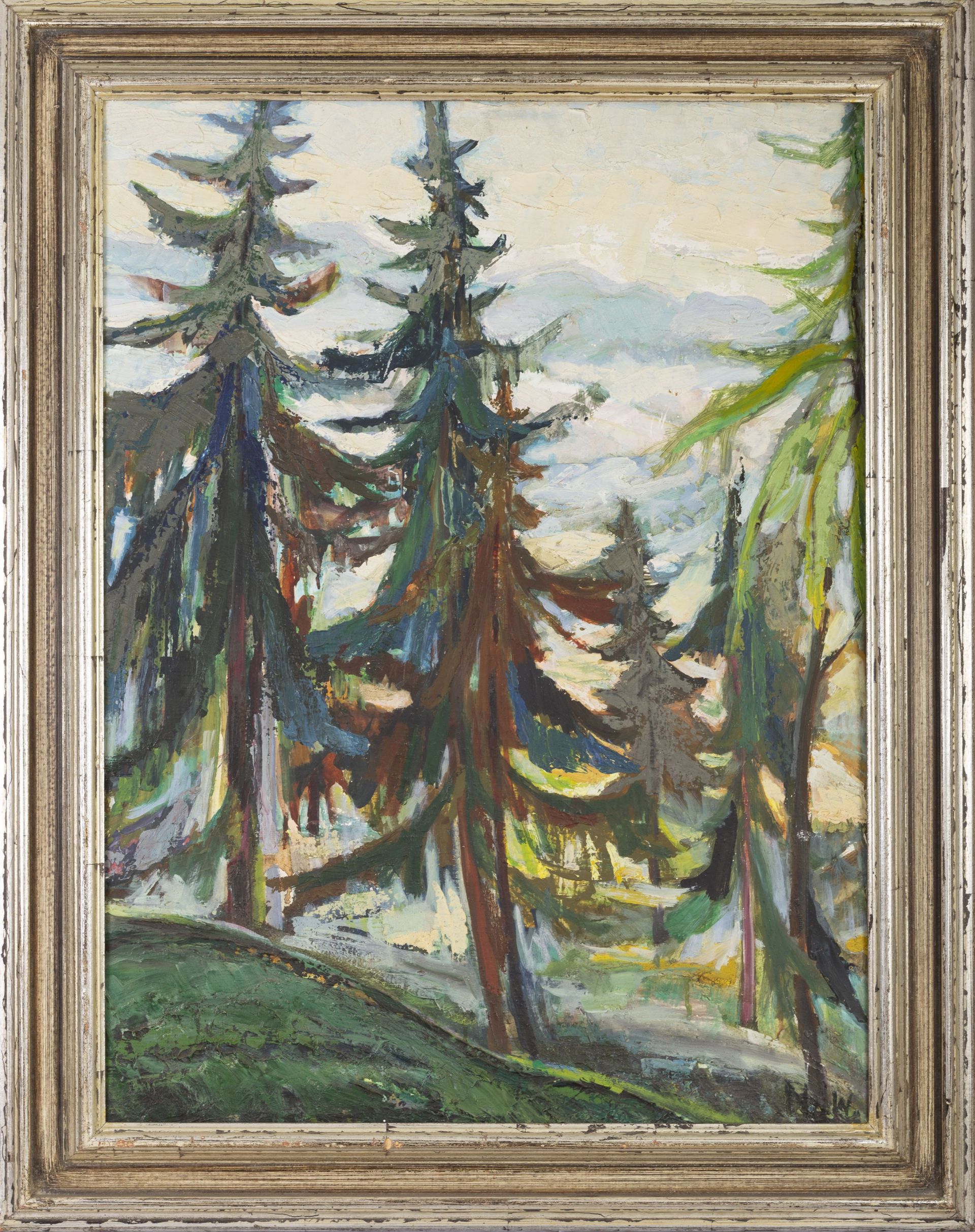 Marianne Neugebauer-Iwanska-Pine trees