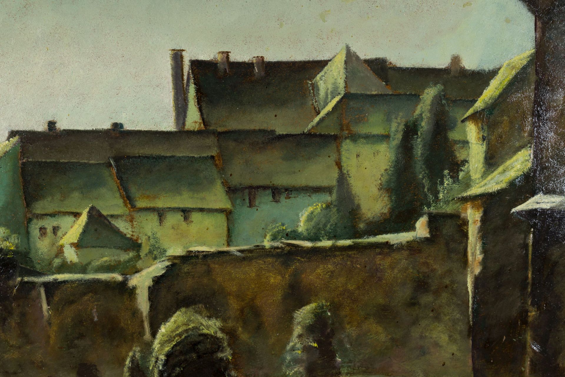 Hans Stoll-At the city Wall