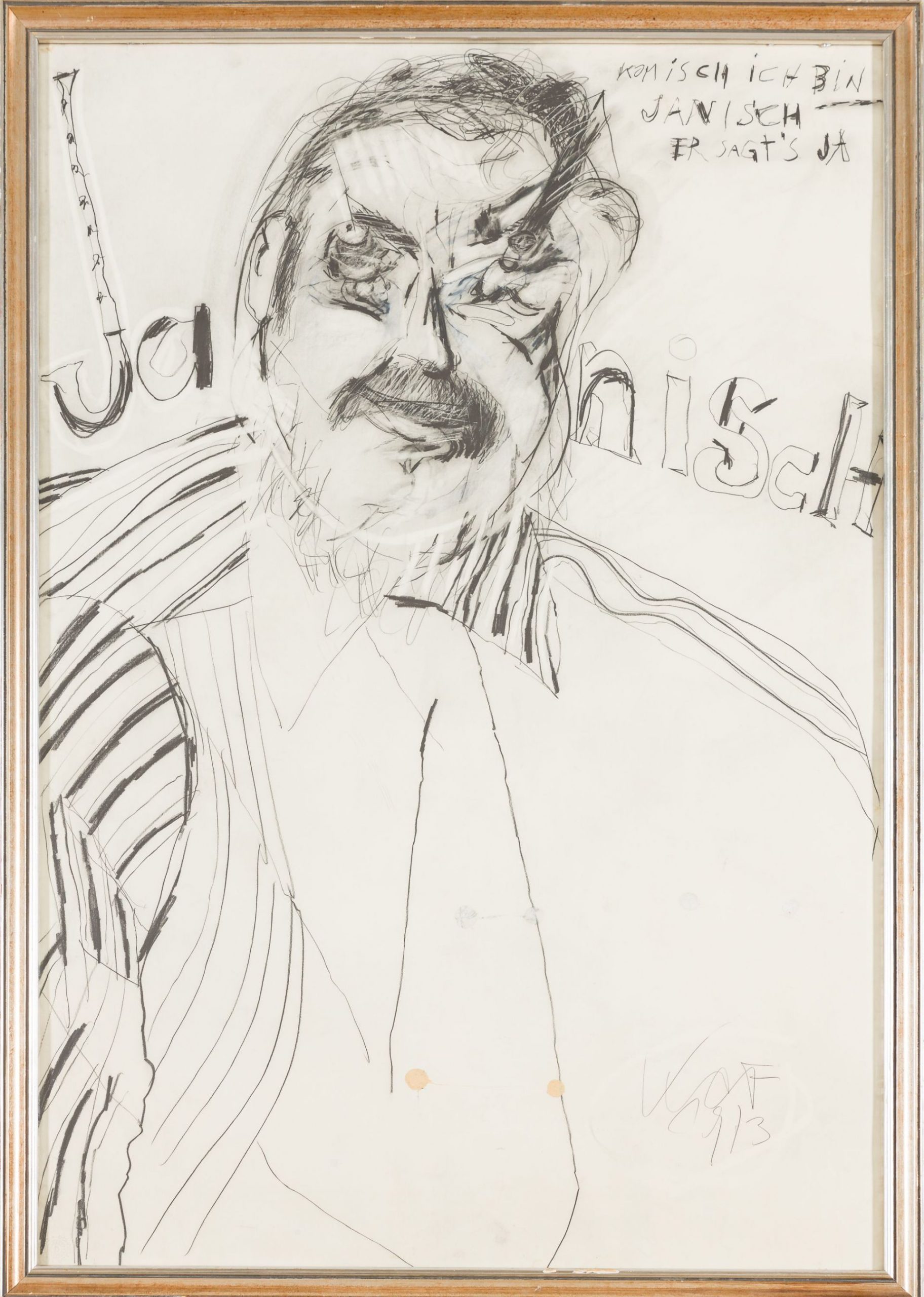 Karl Anton Fleck-Porträt von Rudolf Janisch