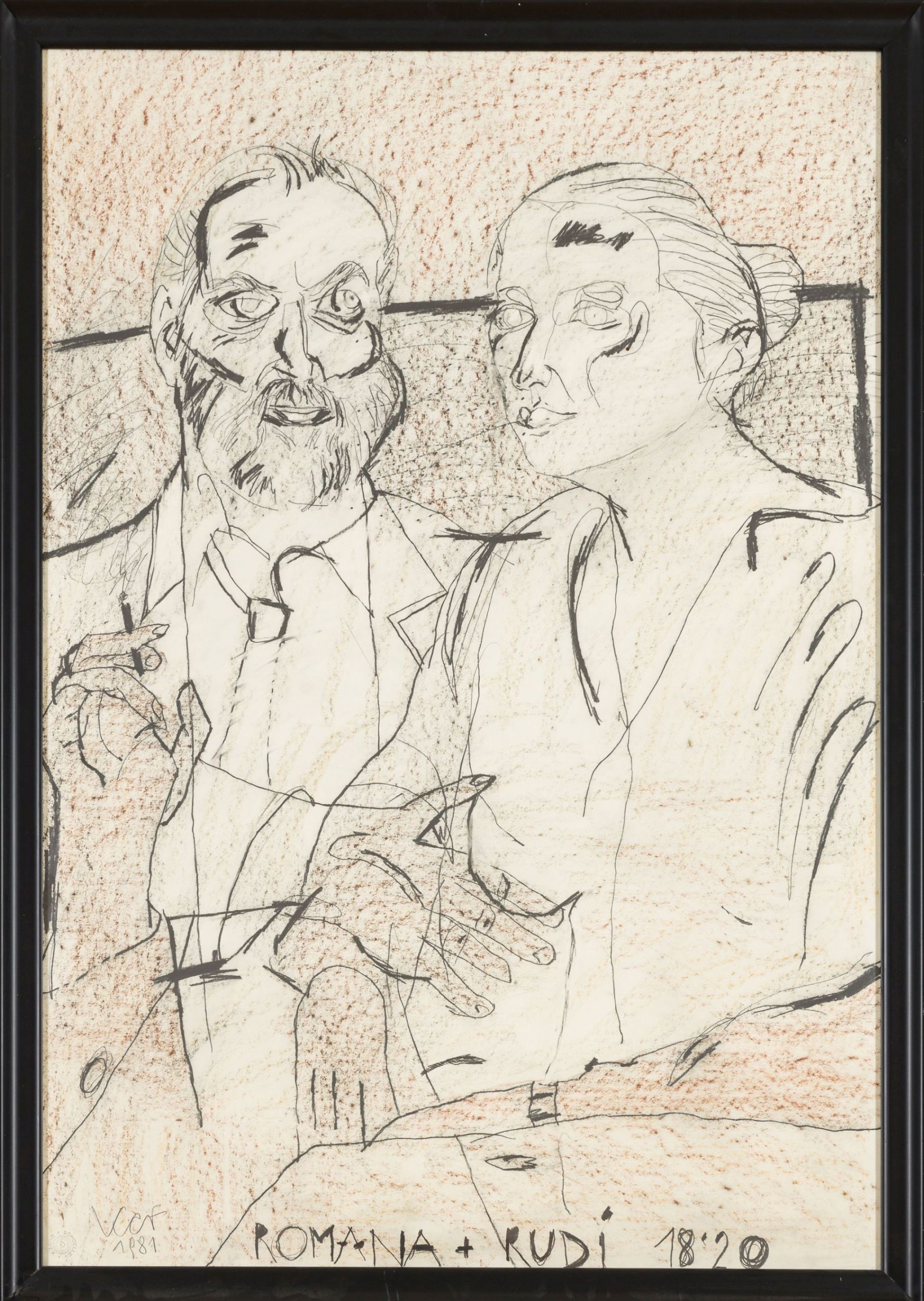 Karl Anton Fleck-Porträt von Romana und Rudi