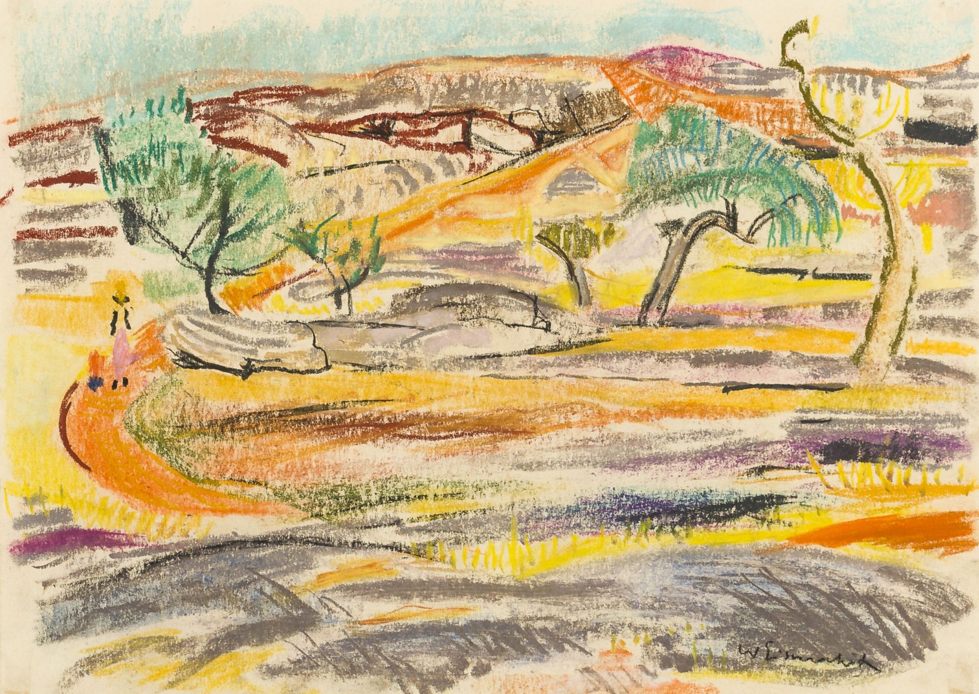 Eisenschitz Willy-Weite Landschaft