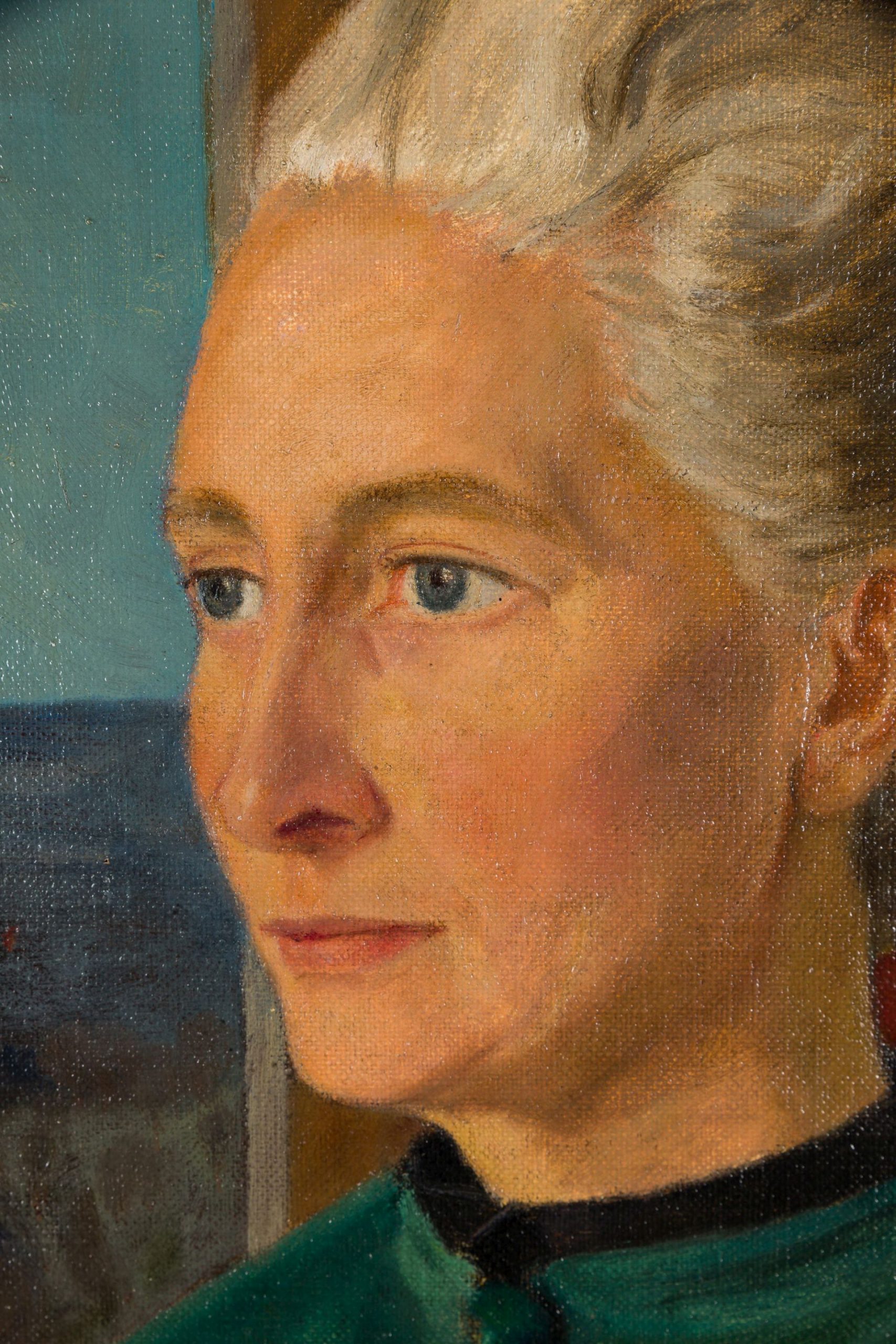 Ulrich Güssow-Portrait of Franziska Lohmann