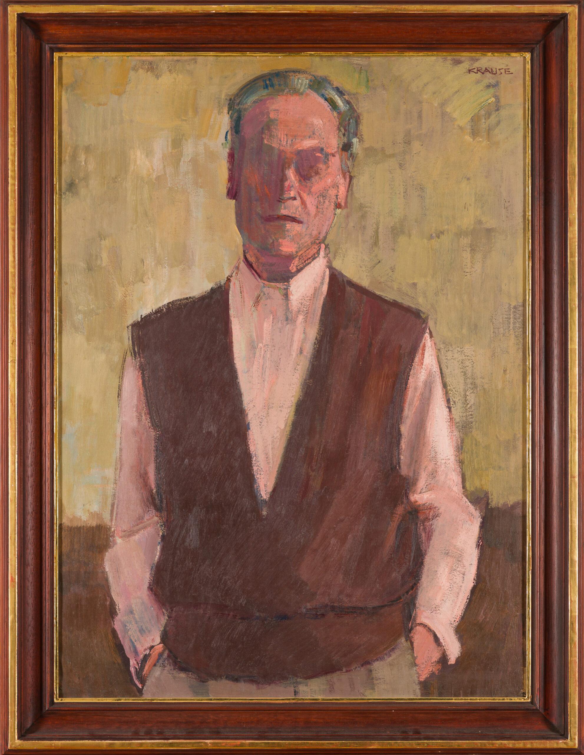 Krause Heinrich-Self-Portrait