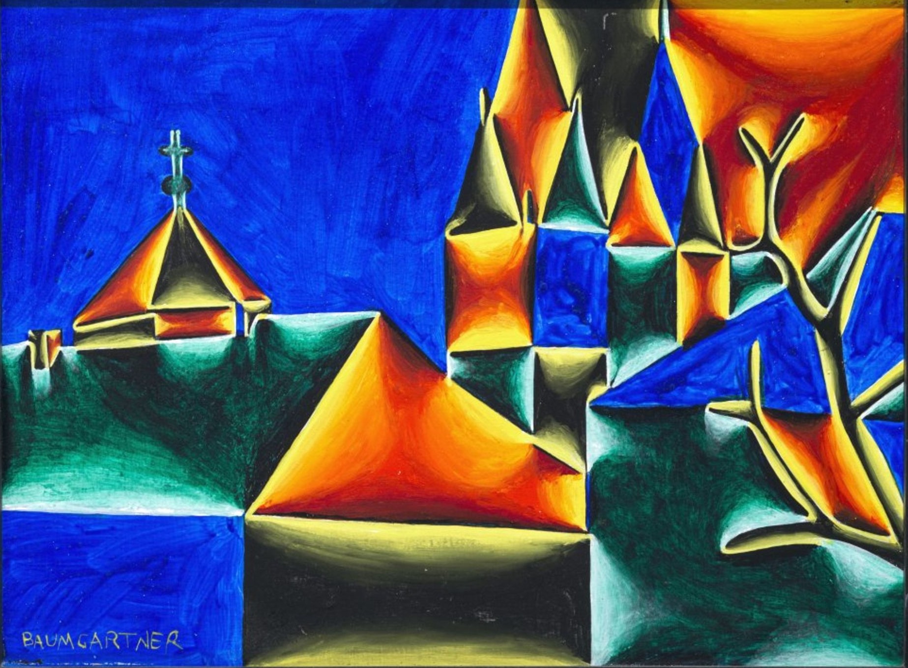 Fritz Baumgartner-Die Benno Kirche