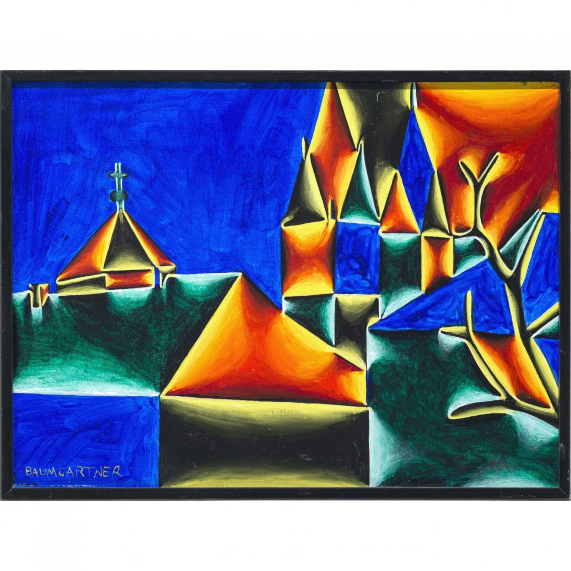 Fritz Baumgartner-Die Benno Kirche