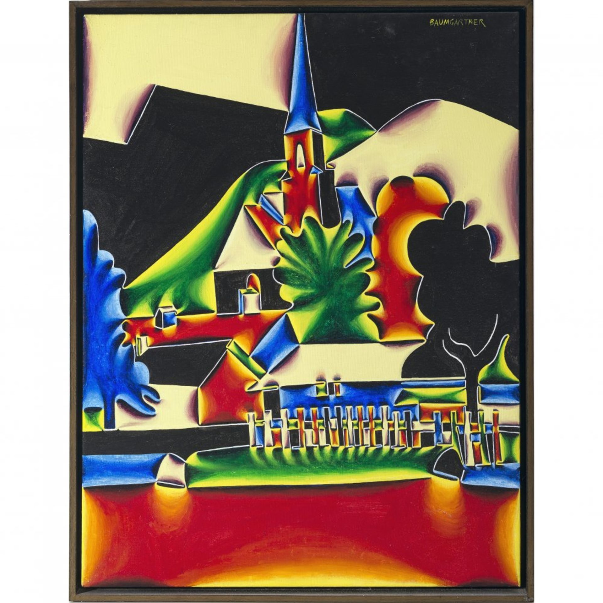 Fritz Baumgartner-Arzbach - La Chiesa nel Villagio