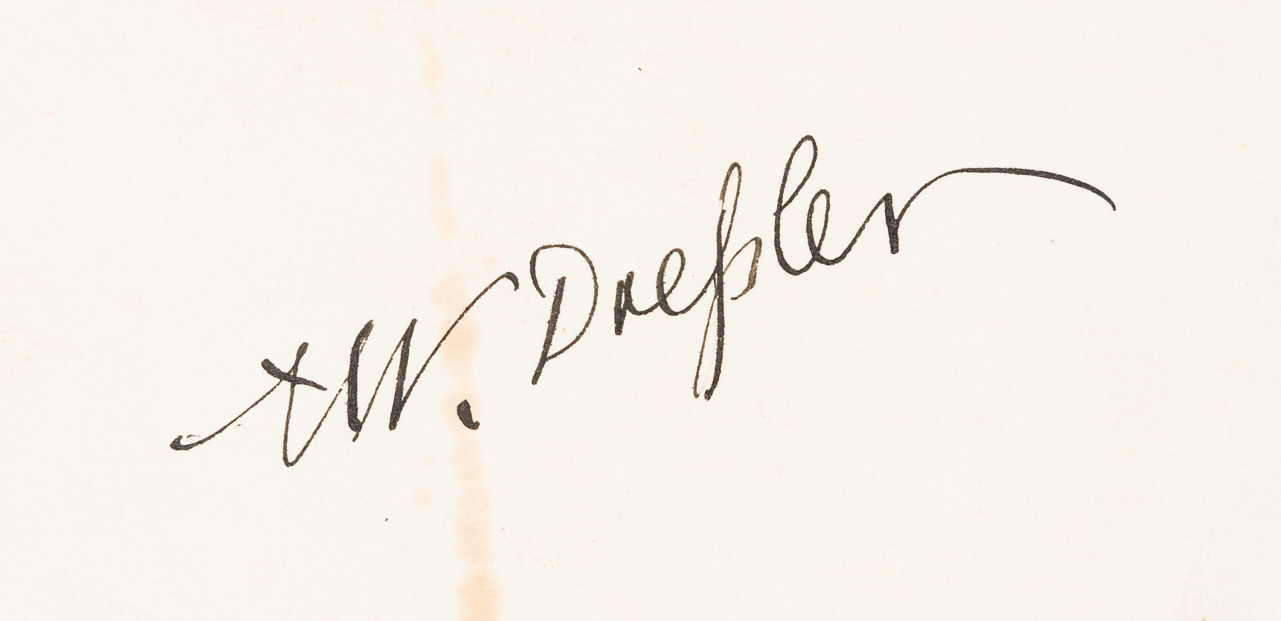 August Wilhelm Dressler-Frau bei Tisch sitzend