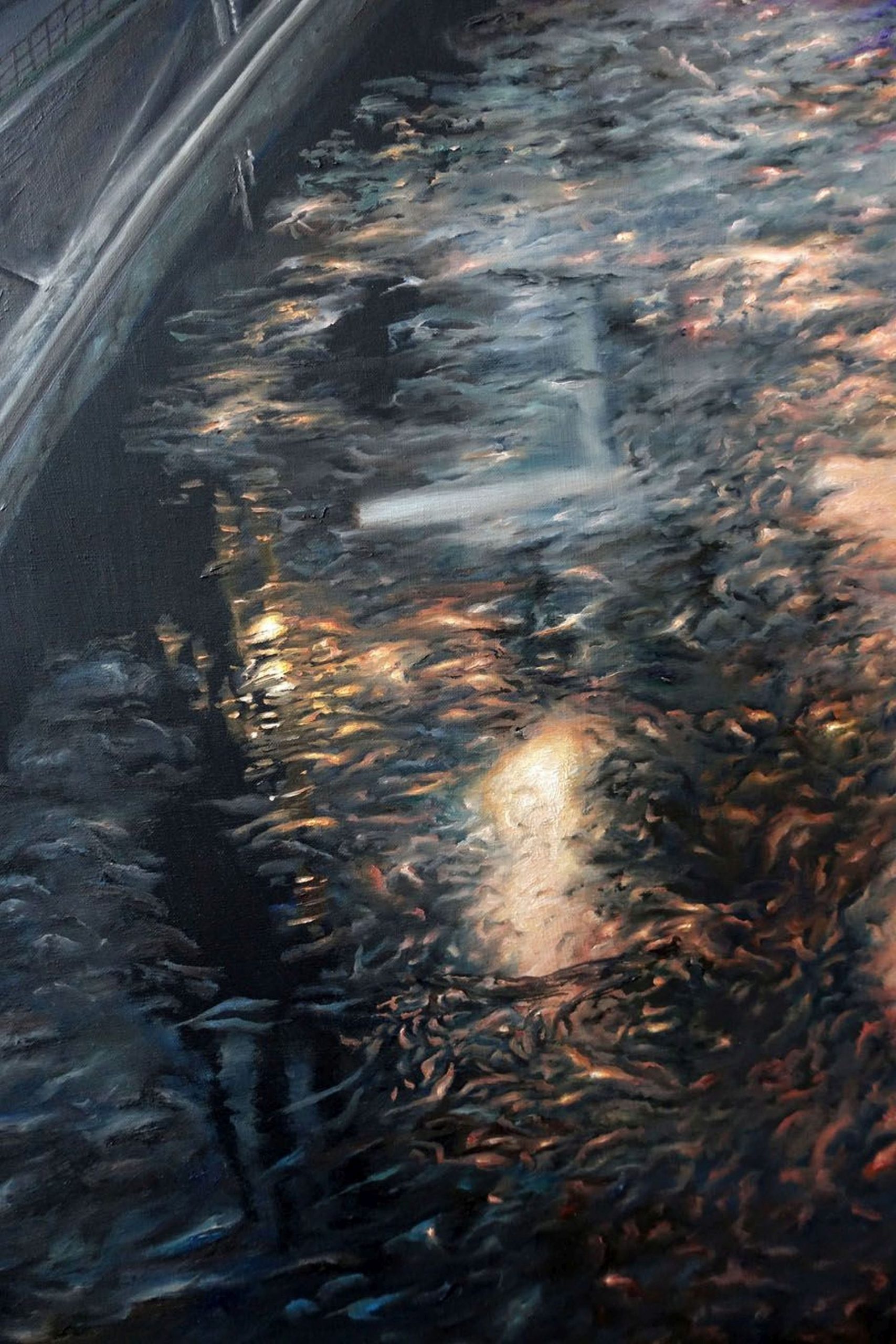 Elke Schönberger-Regenbogen Augartenbrücke