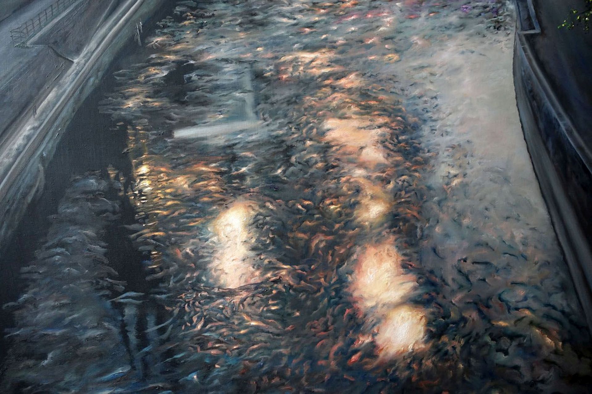 Elke Schönberger-Regenbogen Augartenbrücke