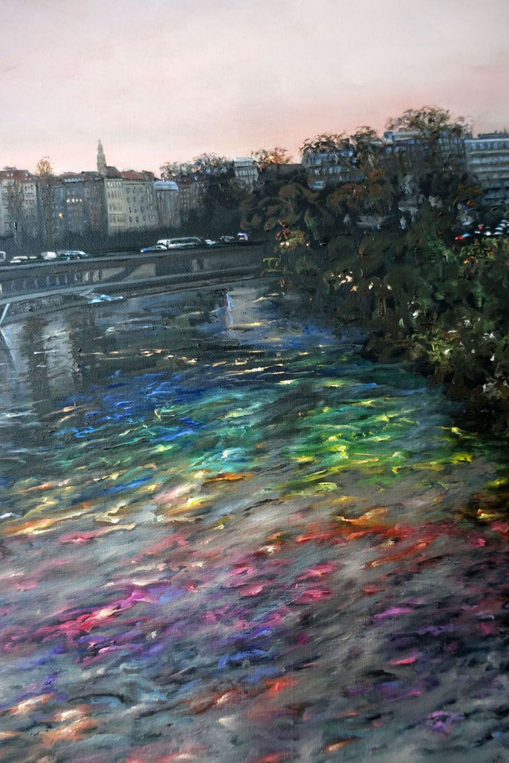 Elke Schönberger-Regenbogen Augartenbrücke
