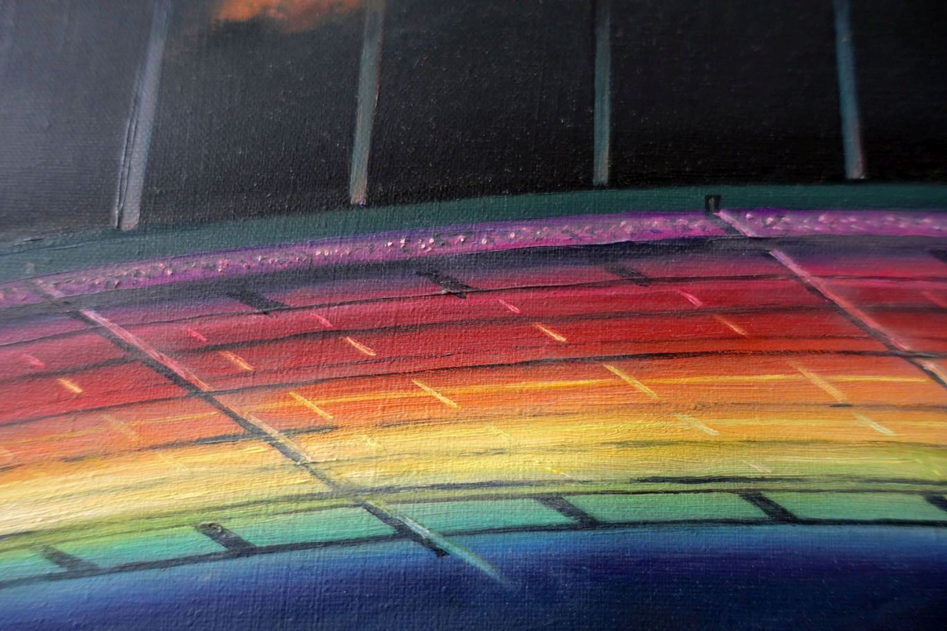 Elke Schönberger-Regenbogen Augartenbrücke