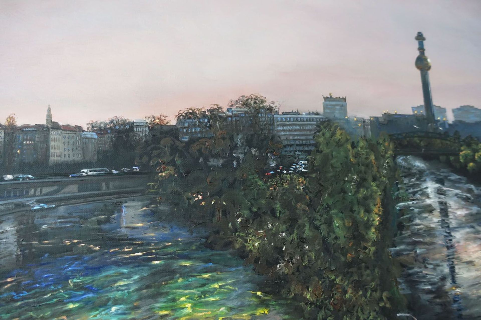 Elke Schönberger-Regenbogen Augartenbrücke