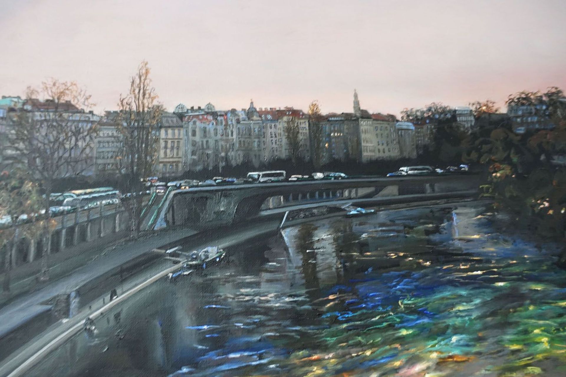 Elke Schönberger-Regenbogen Augartenbrücke