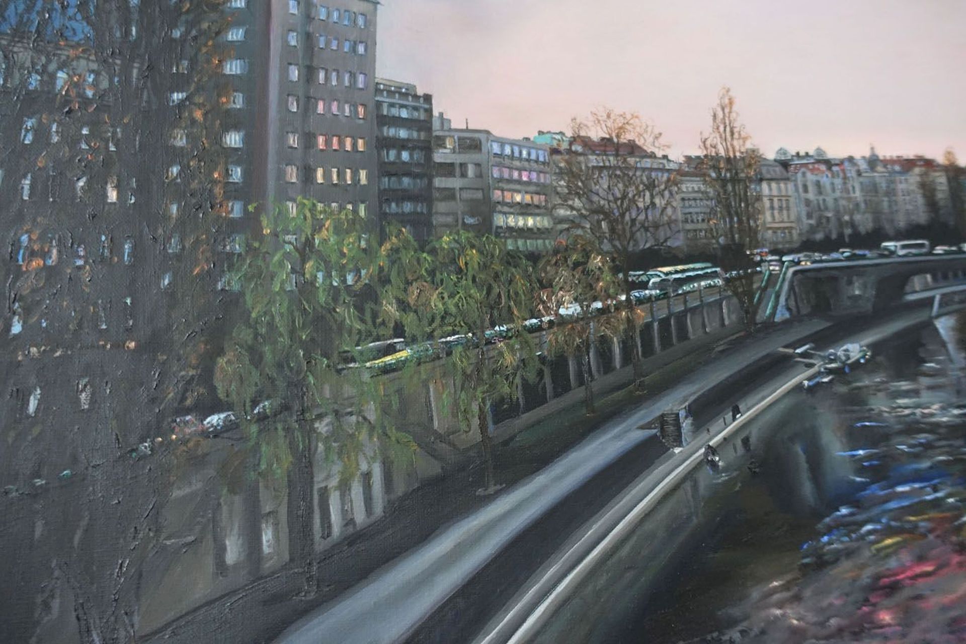 Elke Schönberger-Regenbogen Augartenbrücke
