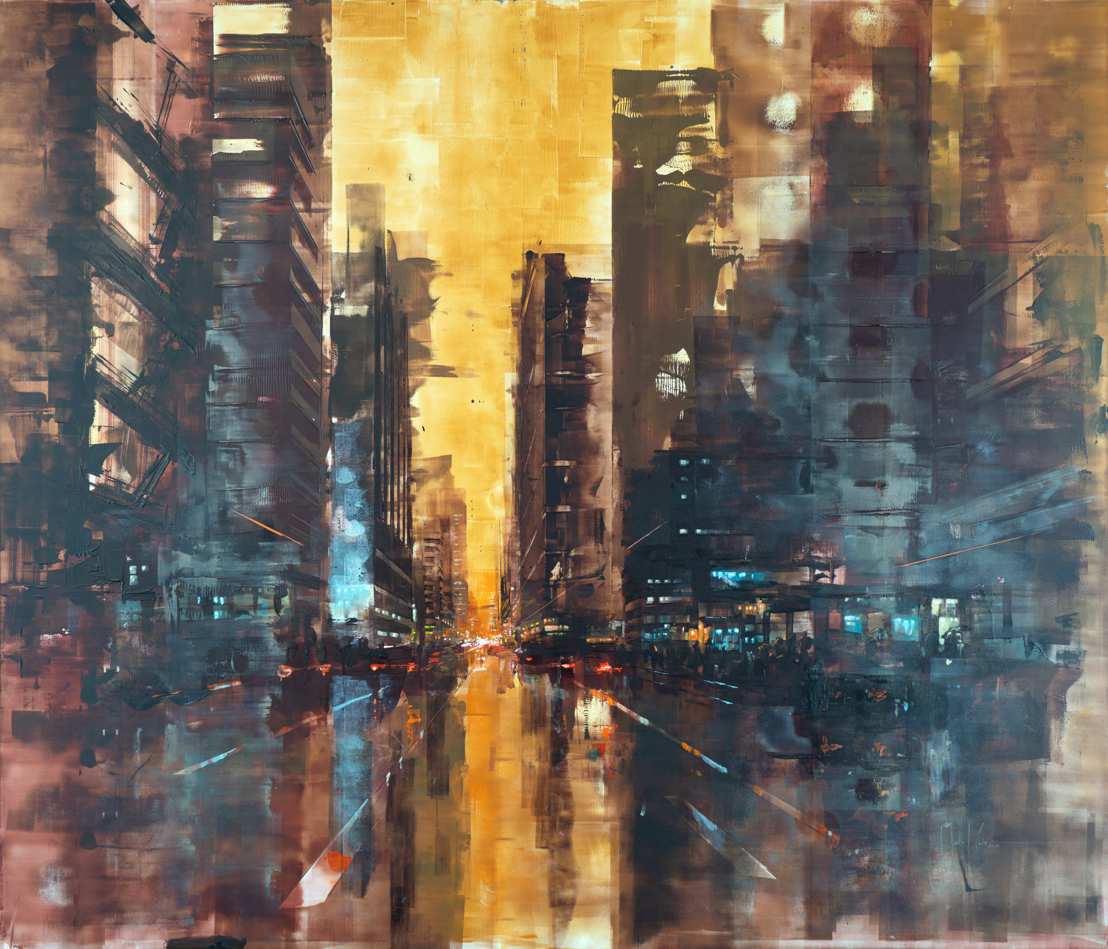 Martin Köster-New York Sunrise IV