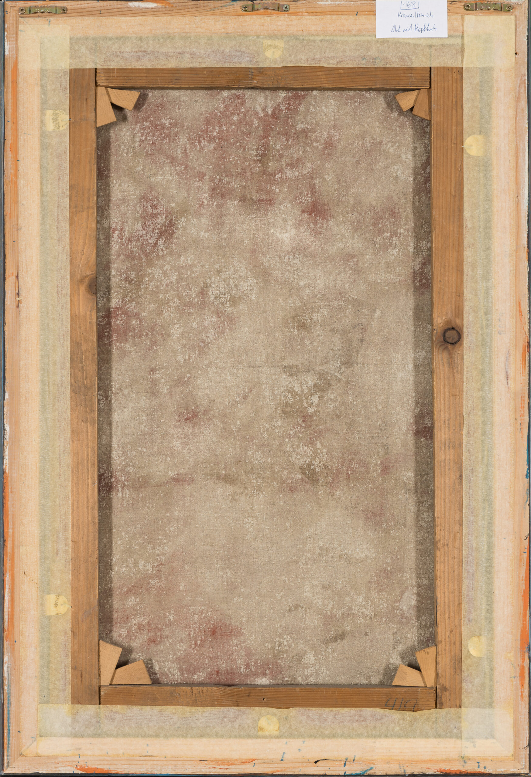 Krause Heinrich-Akt mit Kopftuch