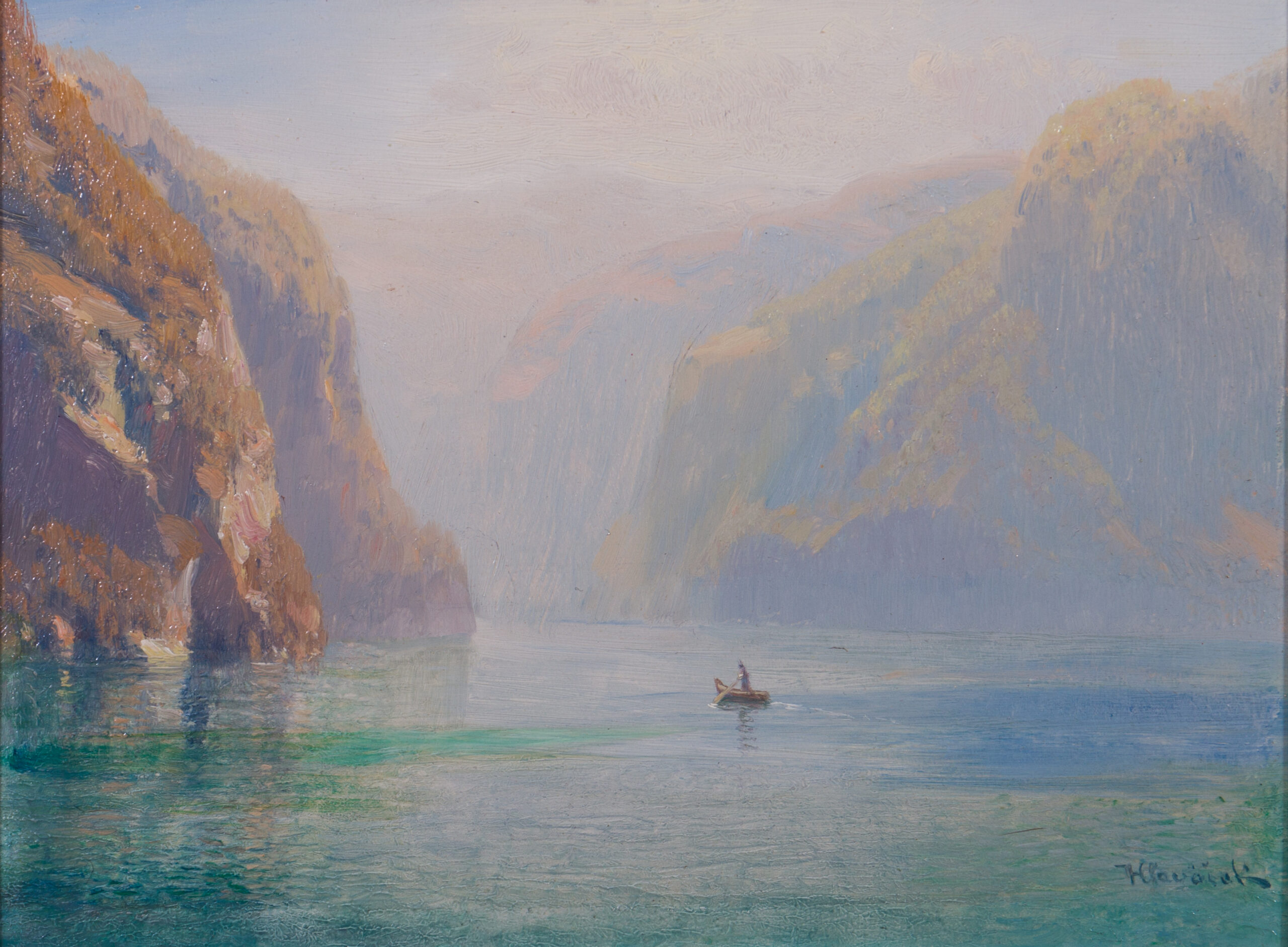 Anton Hlavaček-Motiv vom Königssee