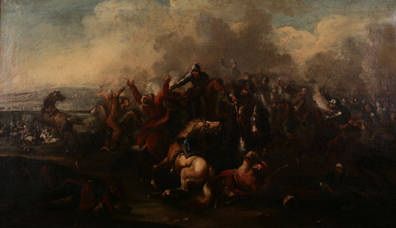 Jacques Courtouise-Schlachtszene