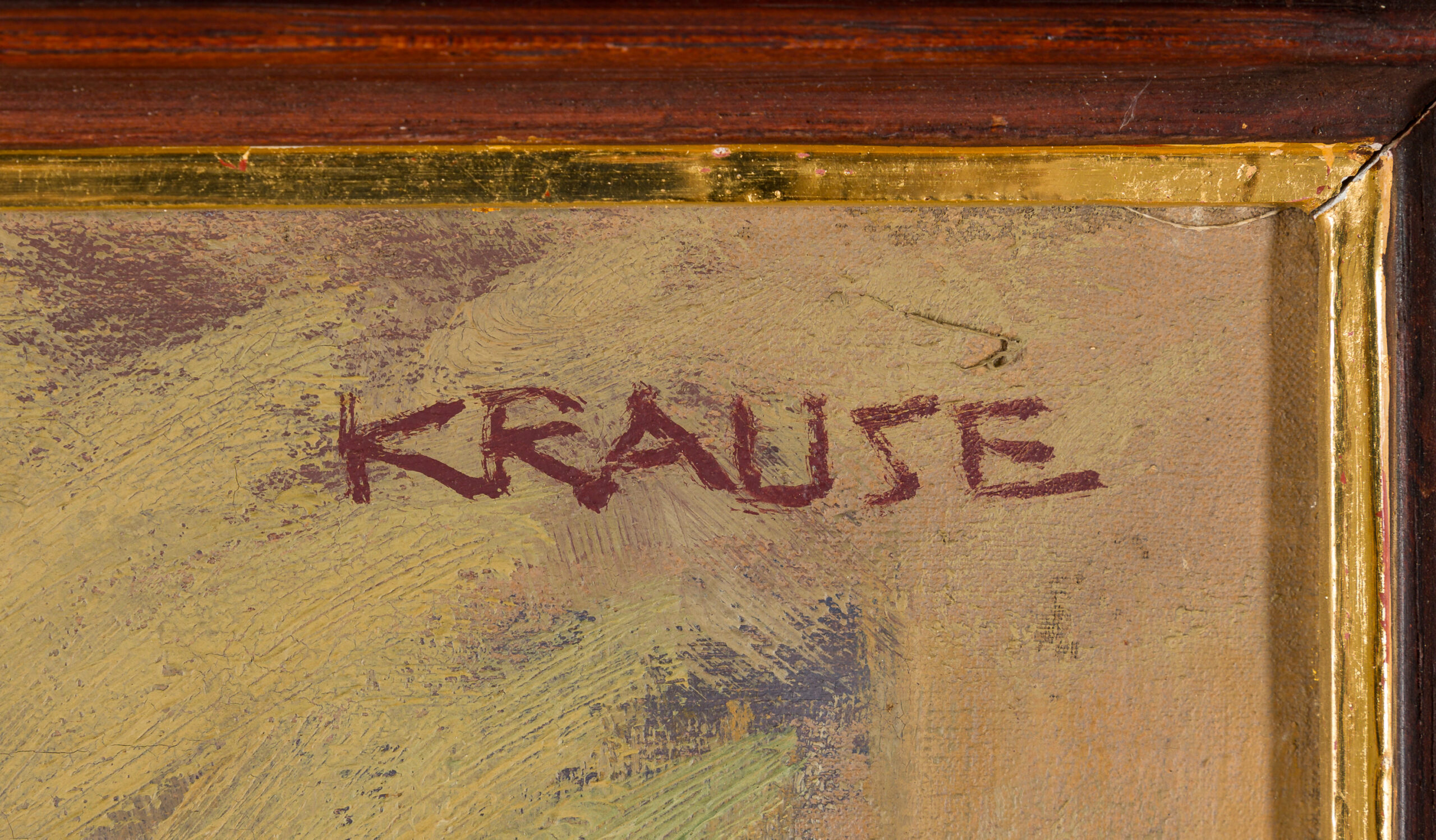 Krause Heinrich-Selbstportrait