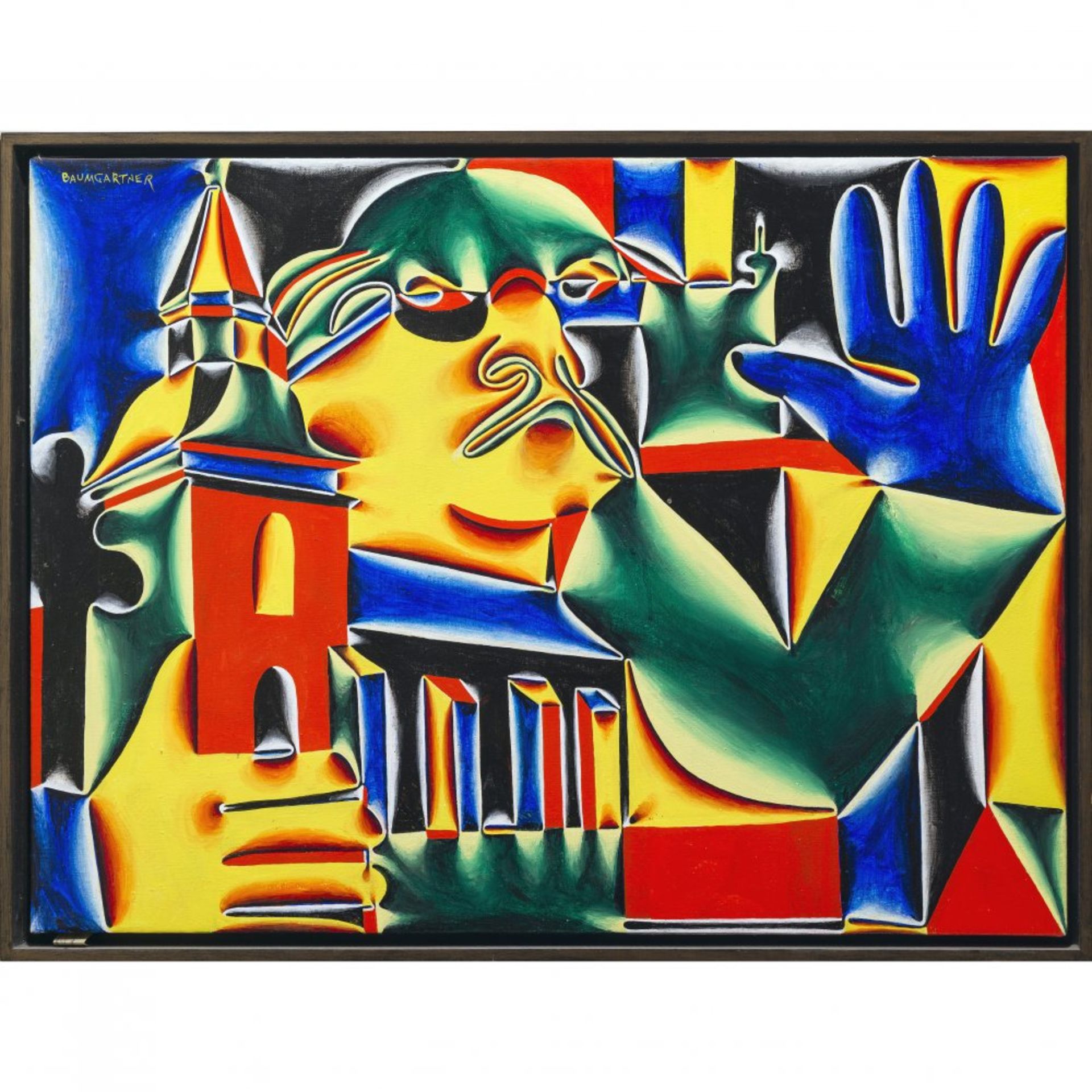 Fritz Baumgartner-Selbstbildnis in Rheinland-Pfalz