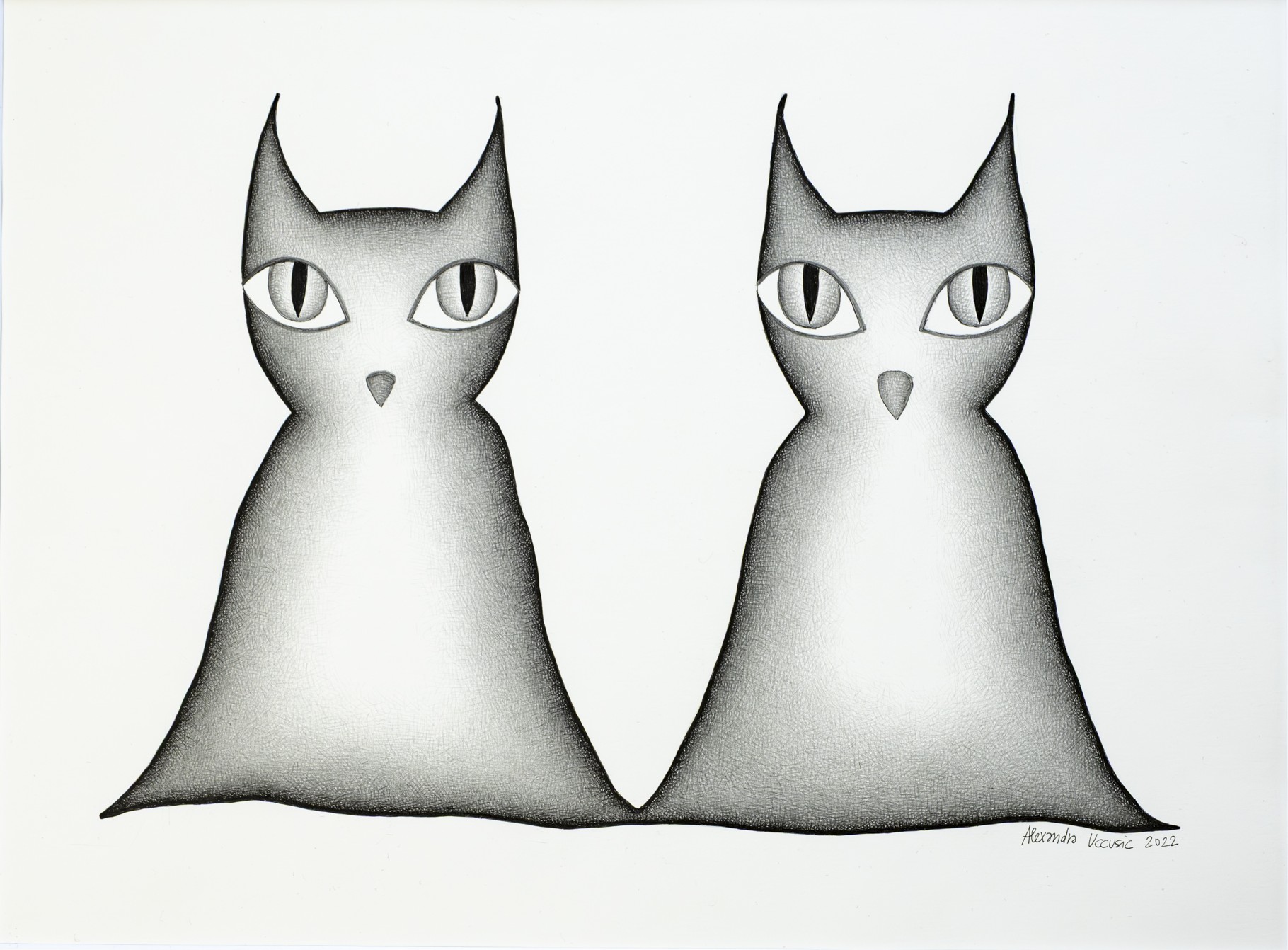 Alexandra Uccusic-Aufmerksame Manteleulen