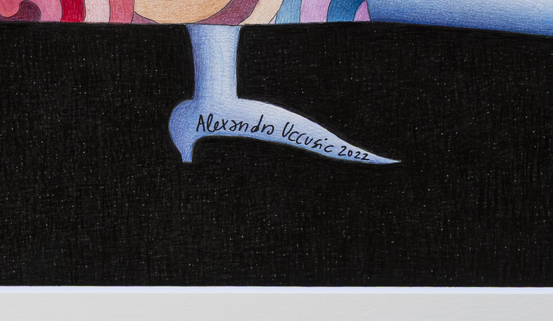 Alexandra Uccusic-Besonders bunter Stöckelschuh-Drachenvogel