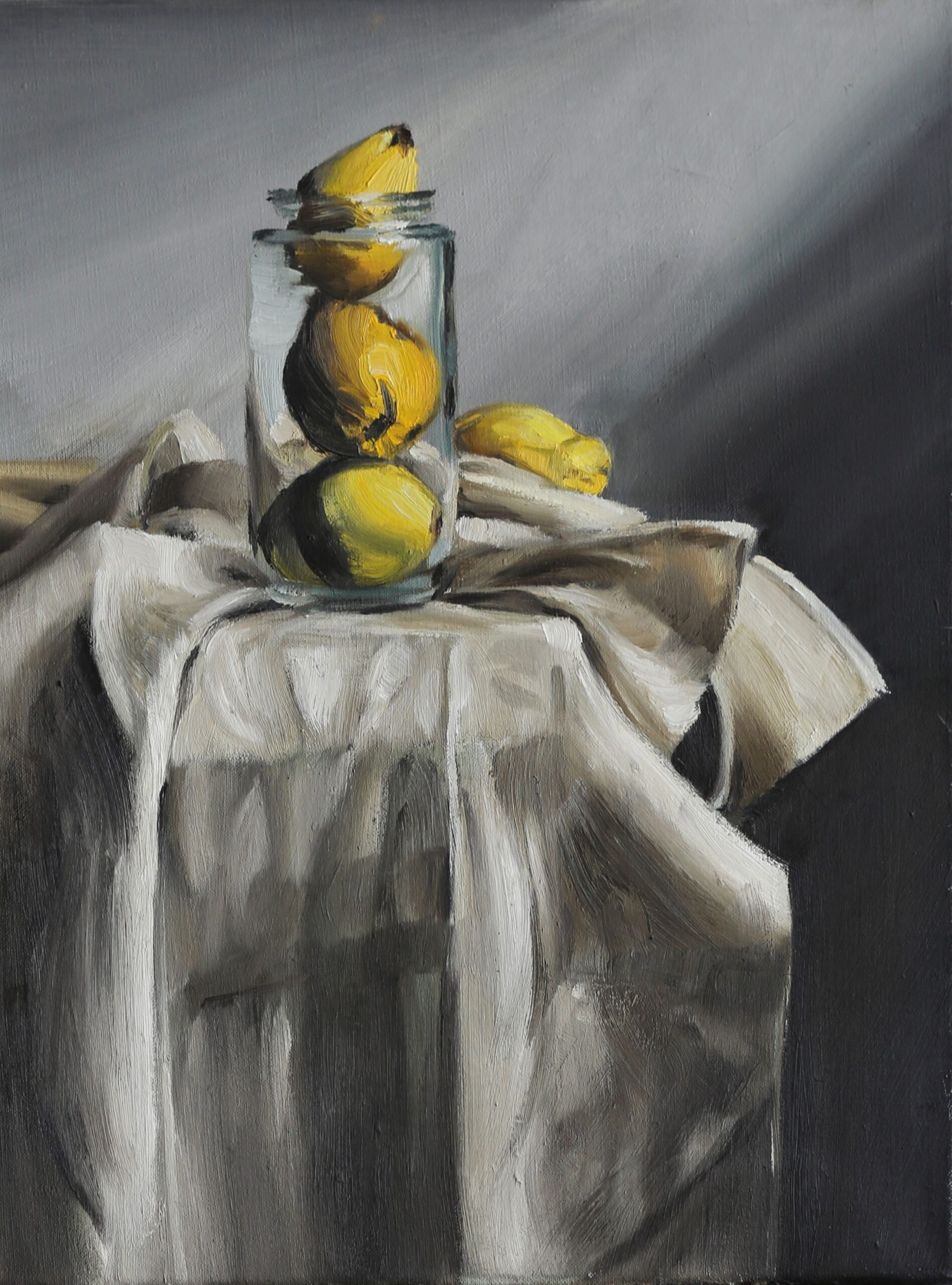 Matthias Bade-Drei Quitten und eine Zitrone