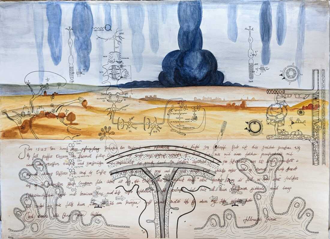 Rica  Fuentes Martinez -Brain III - the dream 