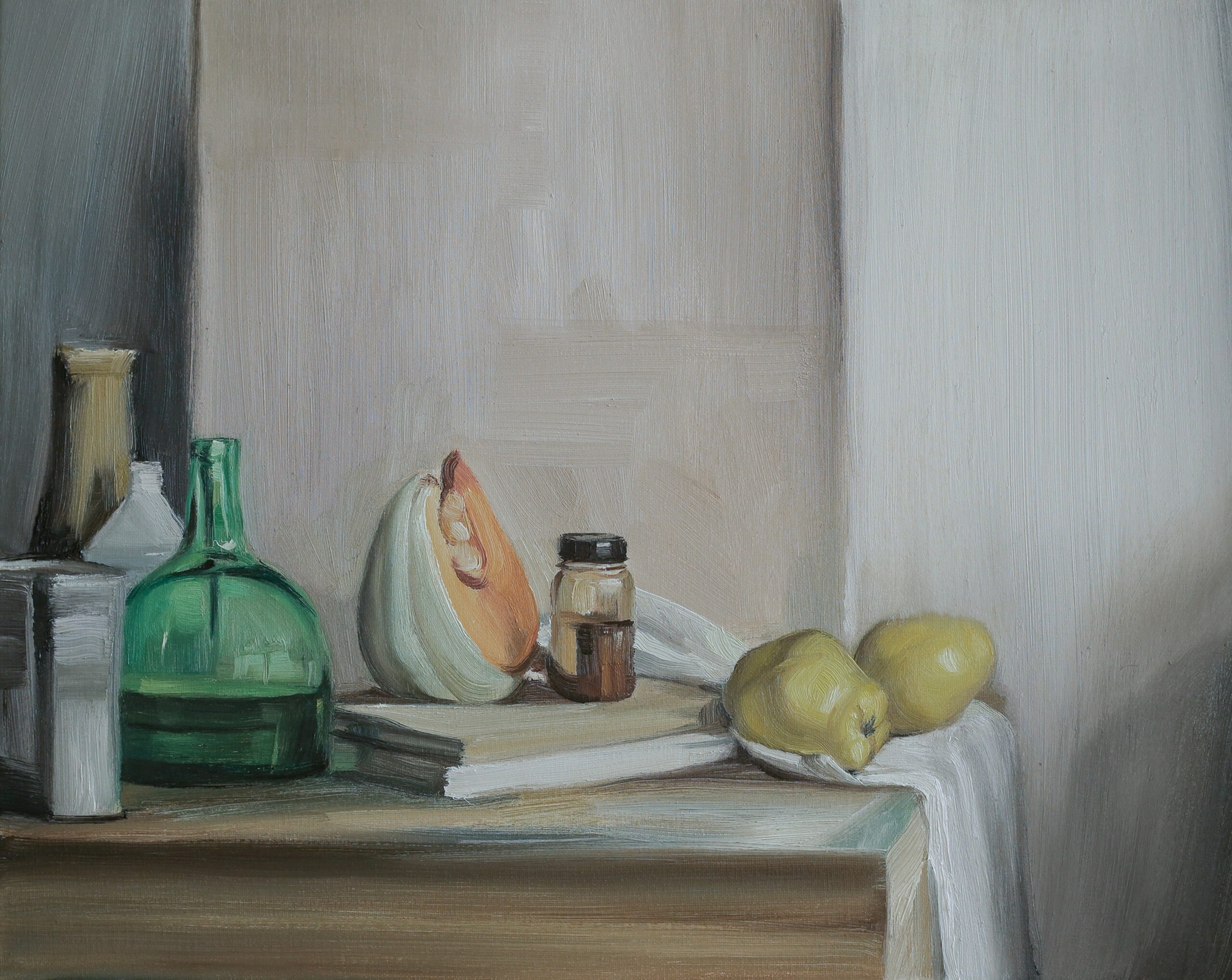 Matthias Bade-Studio Stillife with pumpkin